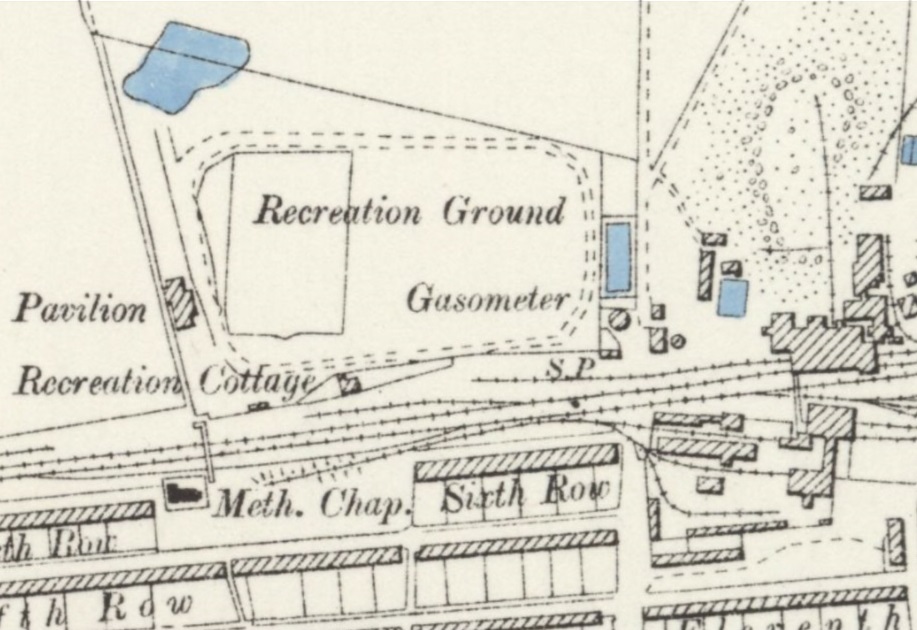 Northumberland - Ashington : Map credit National Library of Scotland